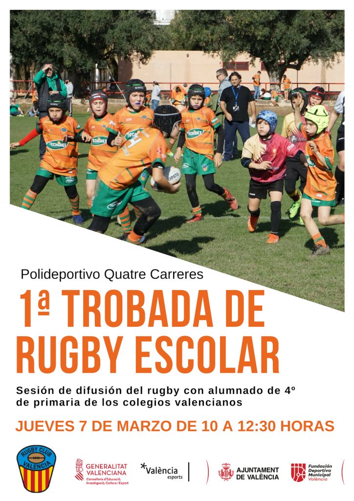 Trobada de rugby escolar RCV Rugby Club Valencia